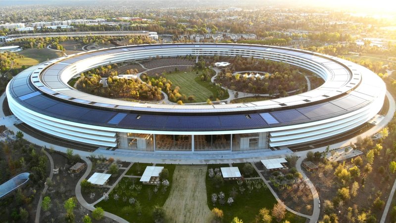 Apple park zonnepanelen