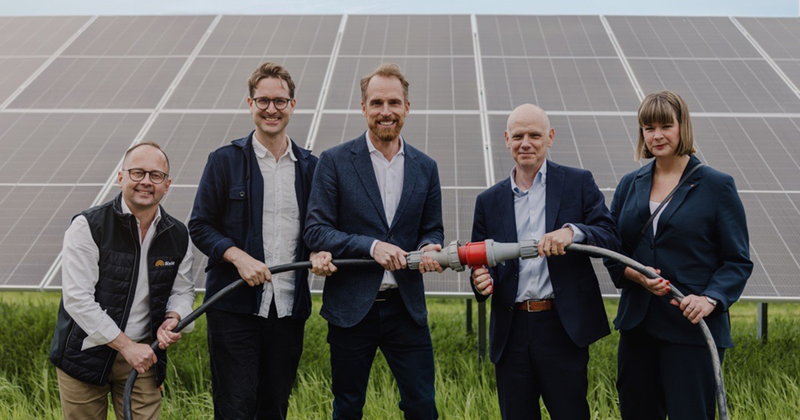 Invigning av solparken Fjällskär