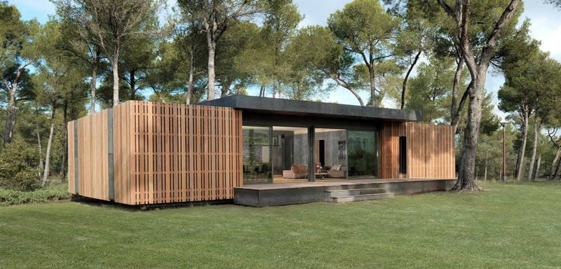 Pop-up-House von Multipod Studio. Quelle: Elisabeth Montagnier via ArchDaily.